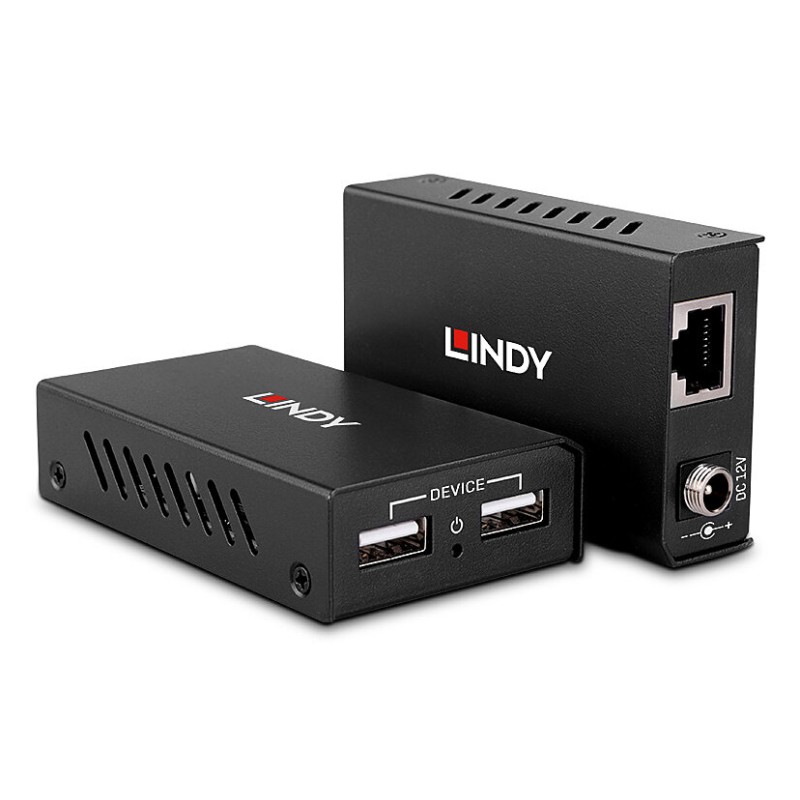 Lindy 100m 2 Port USB 2.0 Cat. 6